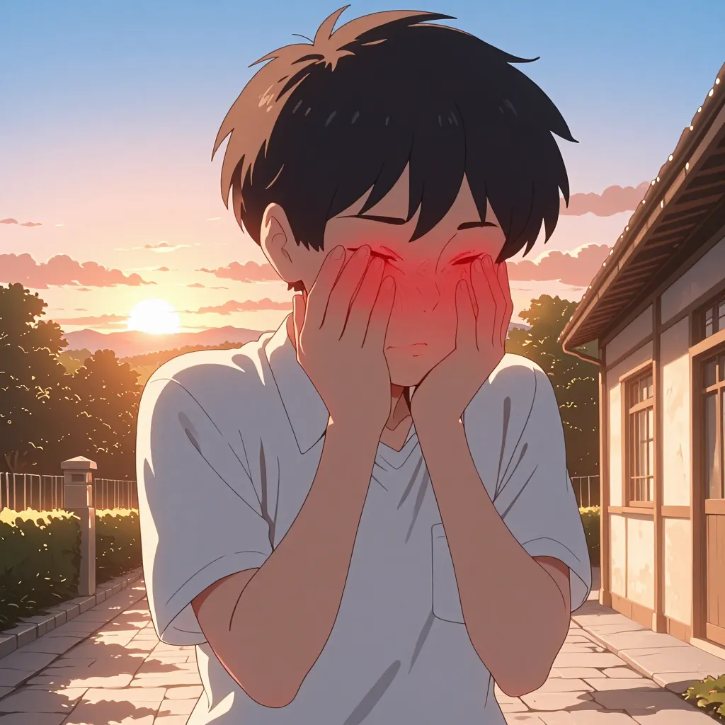 恥ずかしい 연상 이미지