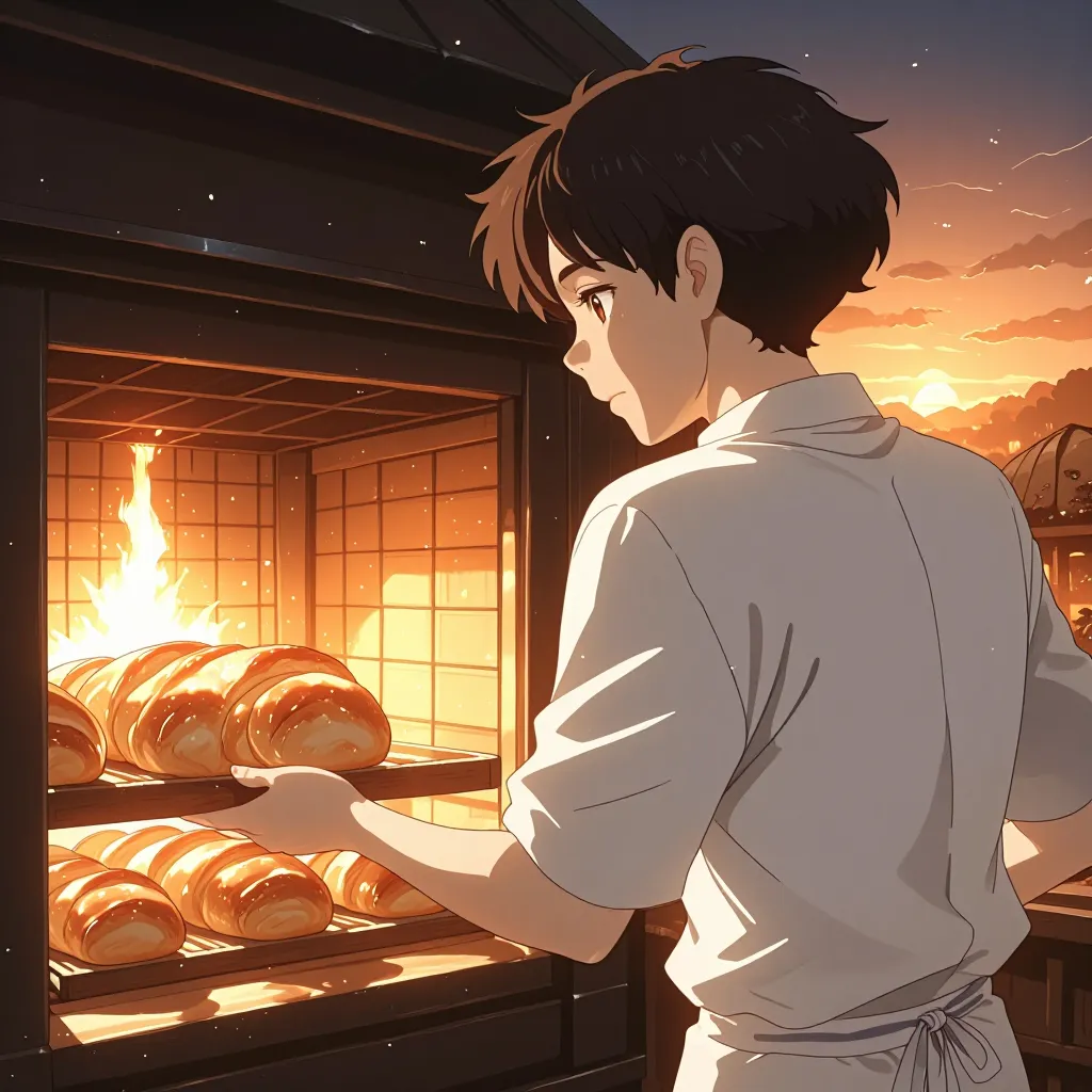 焼ける 연상 이미지