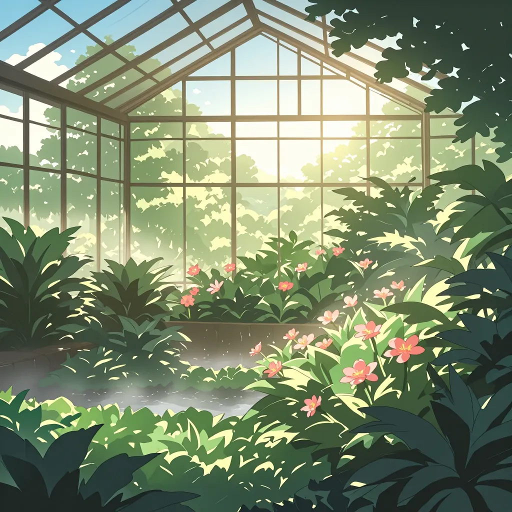 温室 연상 이미지