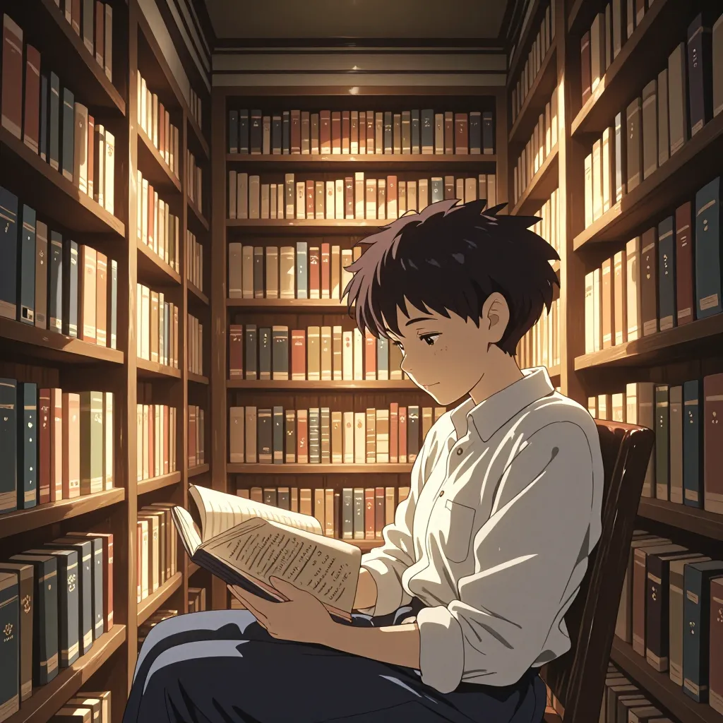 学者 연상 이미지