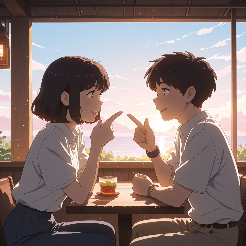 交際 연상 이미지