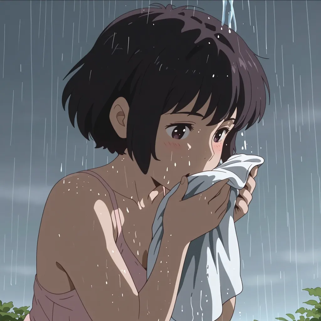 濡らす 연상 이미지