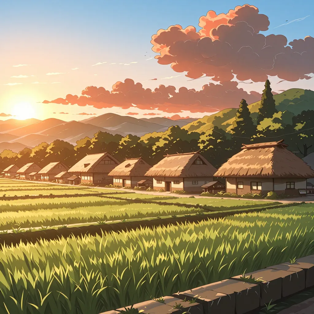 農村 연상 이미지