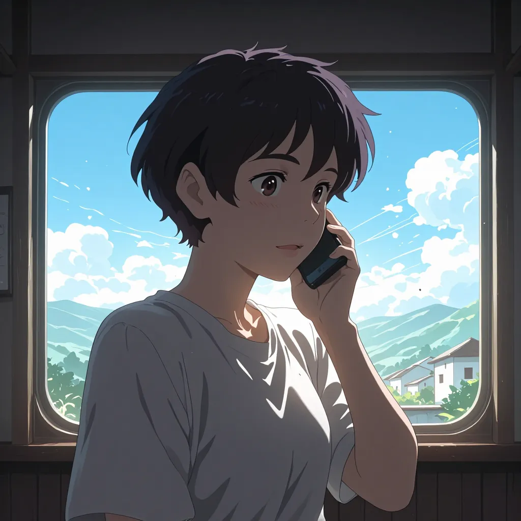 話し中 연상 이미지