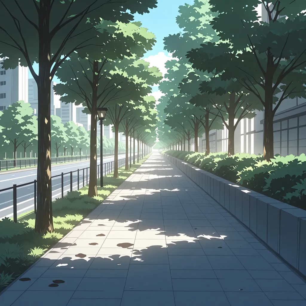 歩道 연상 이미지