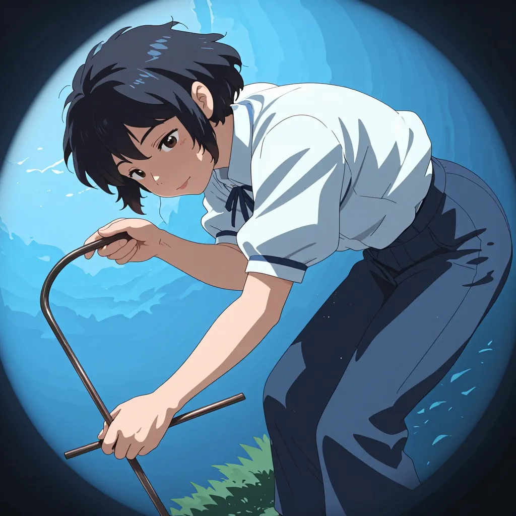 曲げる 연상 이미지