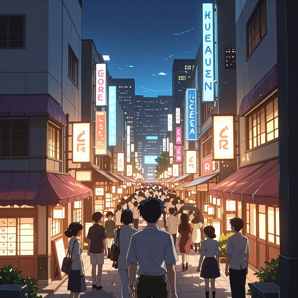 街 연상 이미지