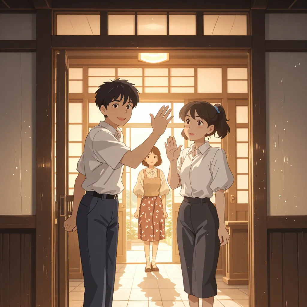 招く 연상 이미지