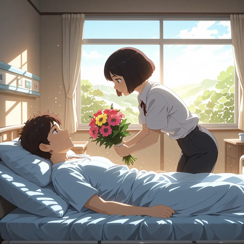 見舞い 연상 이미지