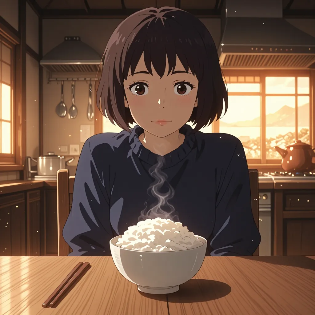 飯 연상 이미지