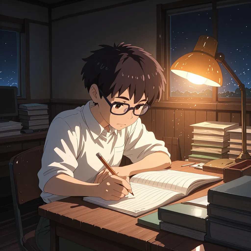 宿題 연상 이미지
