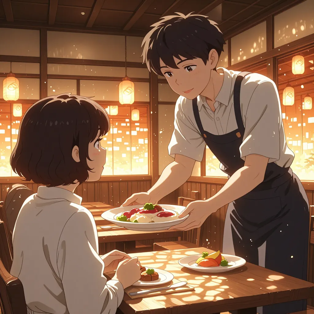 お待(ち)遠様 연상 이미지