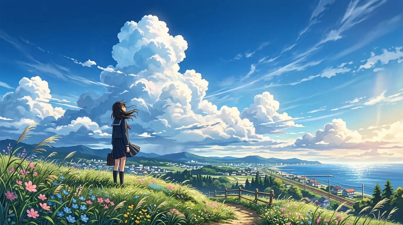 空 연상 이미지