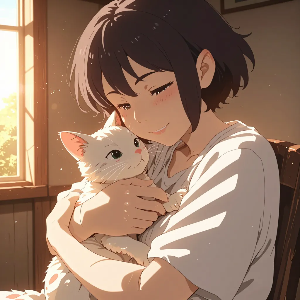 可愛がる 연상 이미지
