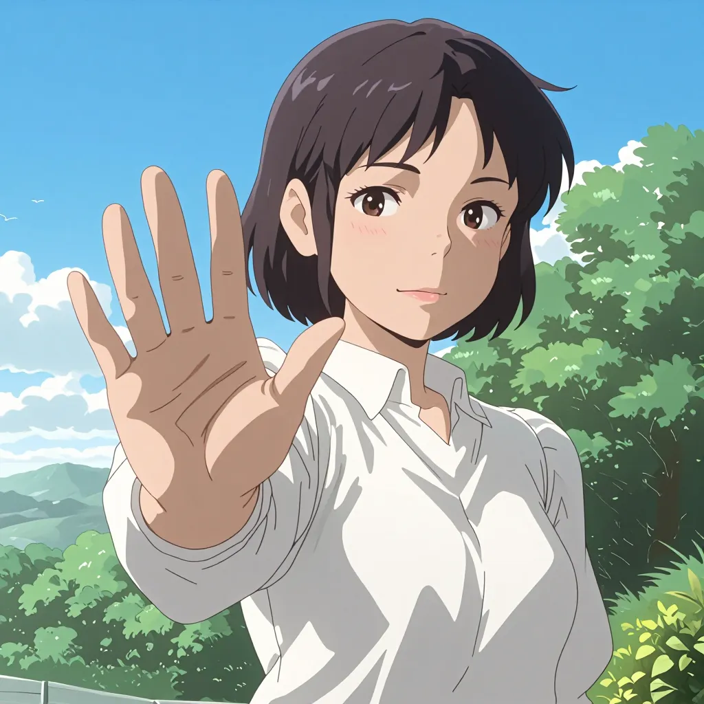 きっぱり 연상 이미지