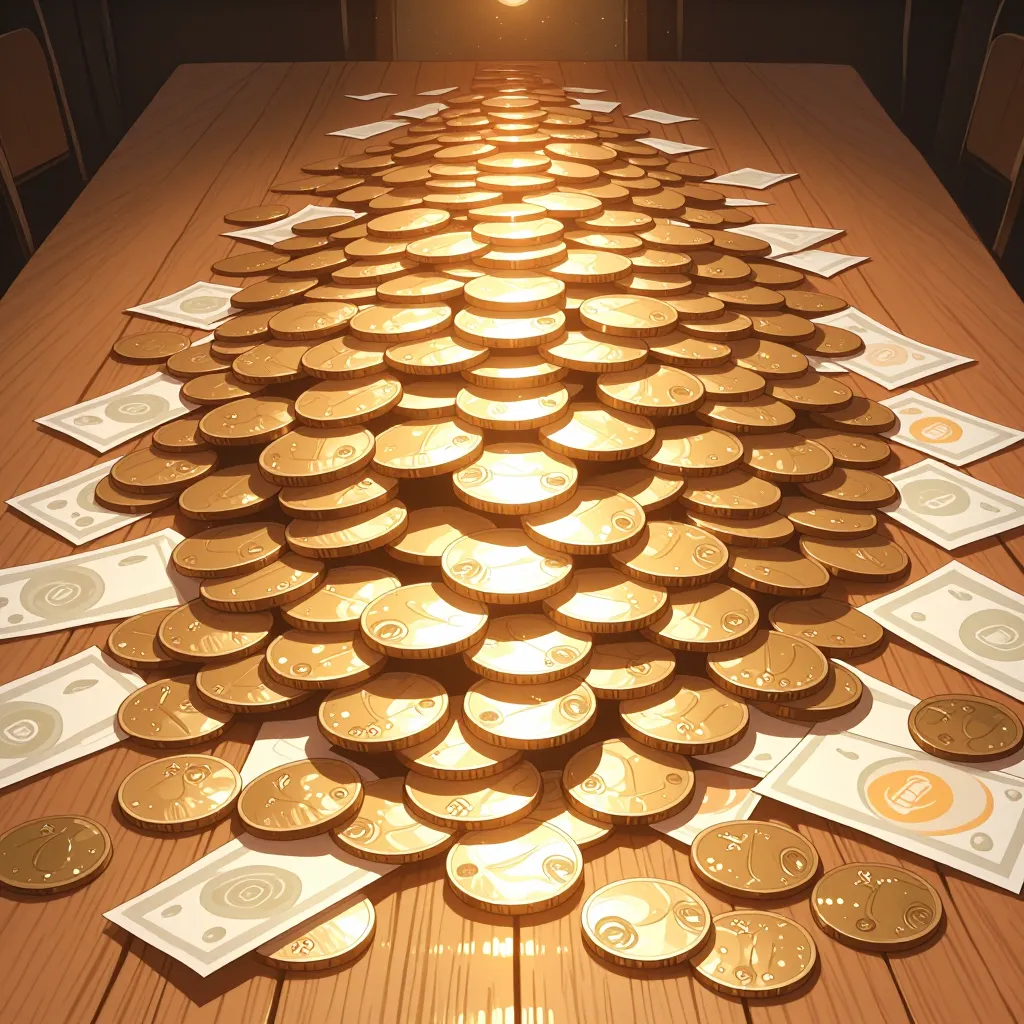 金銭 연상 이미지