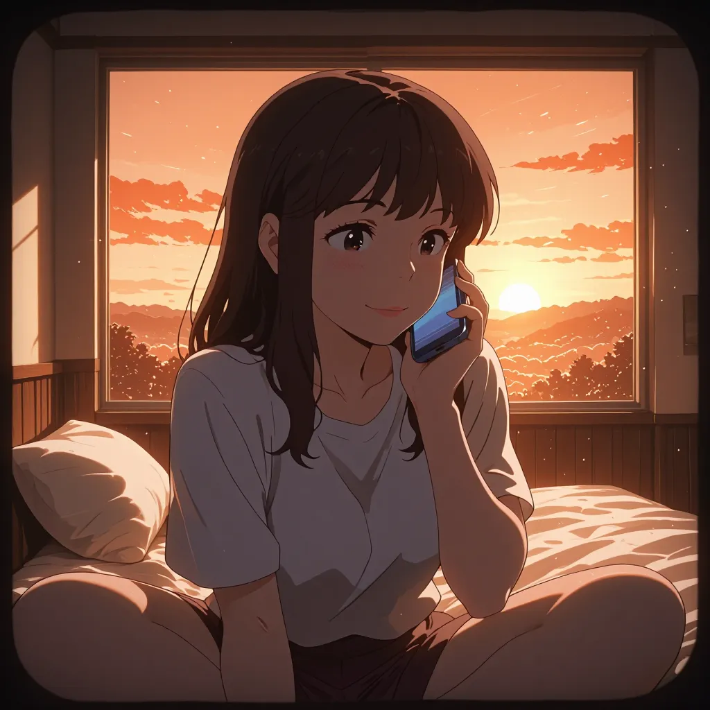 電話 연상 이미지