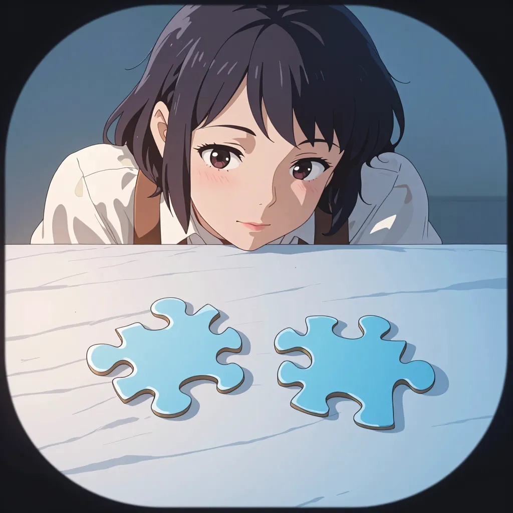 ずれる 연상 이미지