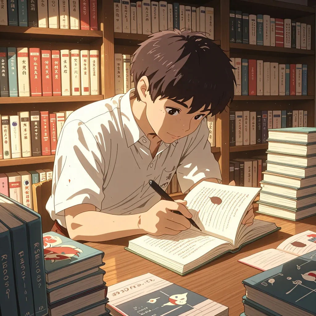 著書 연상 이미지