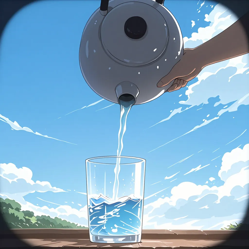 注ぐ 연상 이미지