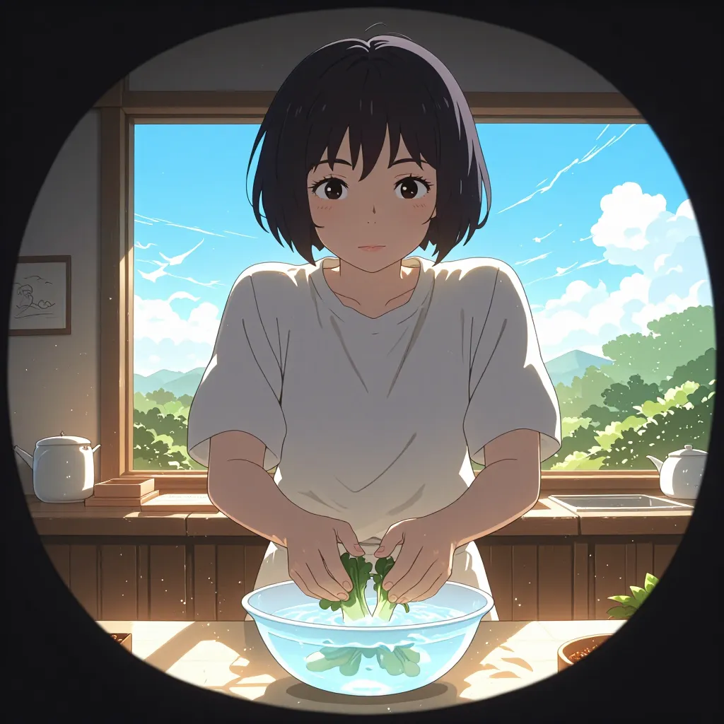 浸ける 연상 이미지