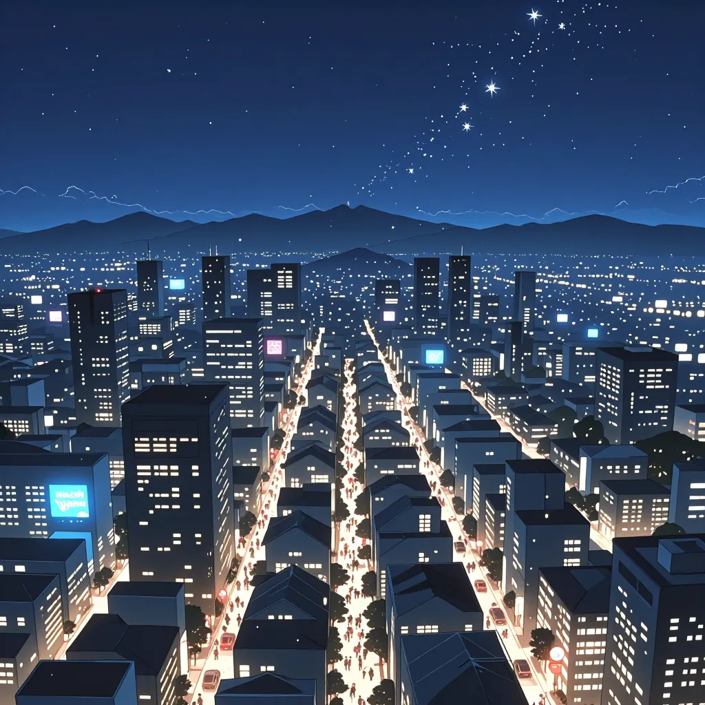 都会 연상 이미지