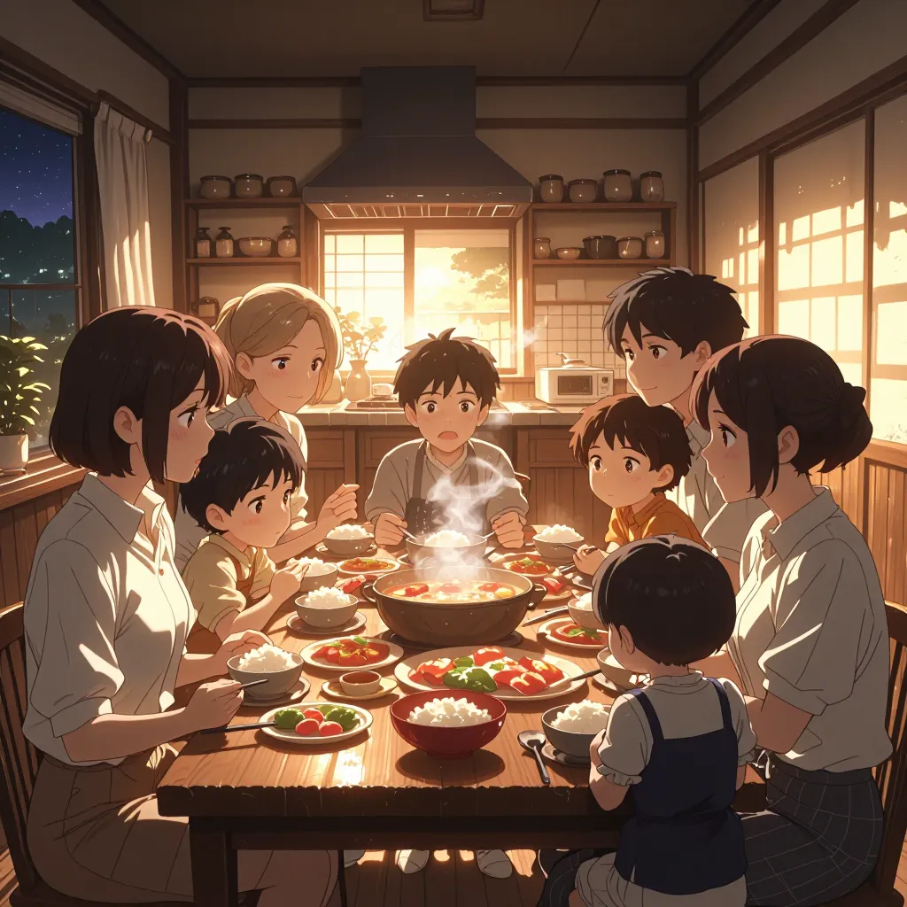 晩御飯 연상 이미지