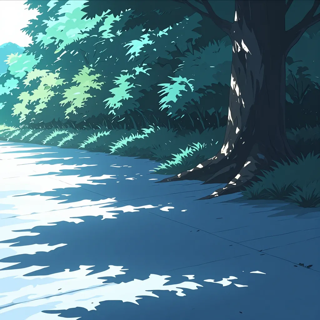 日陰 연상 이미지