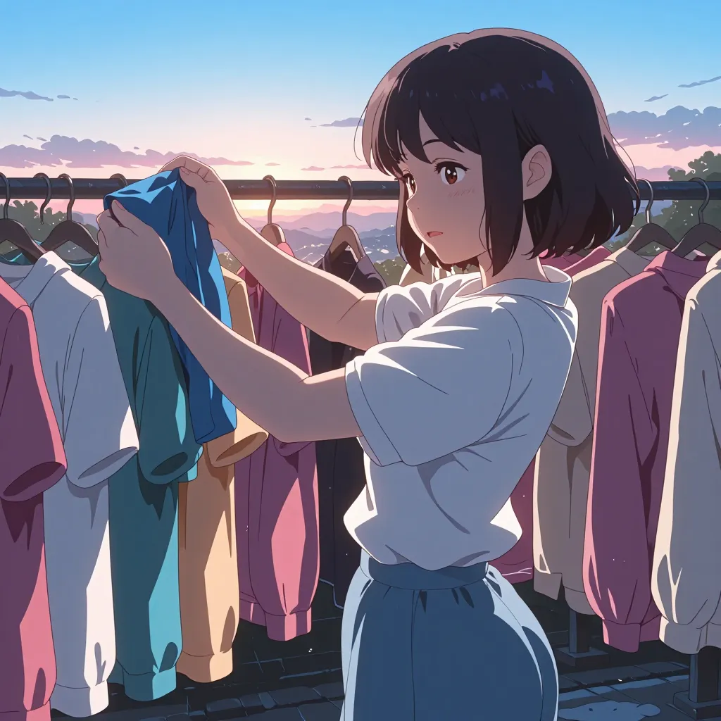 服 연상 이미지