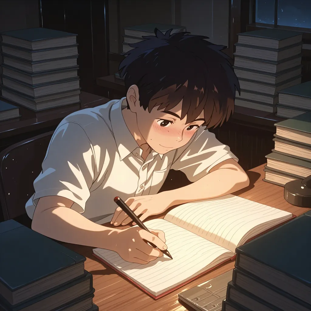 勉強 연상 이미지