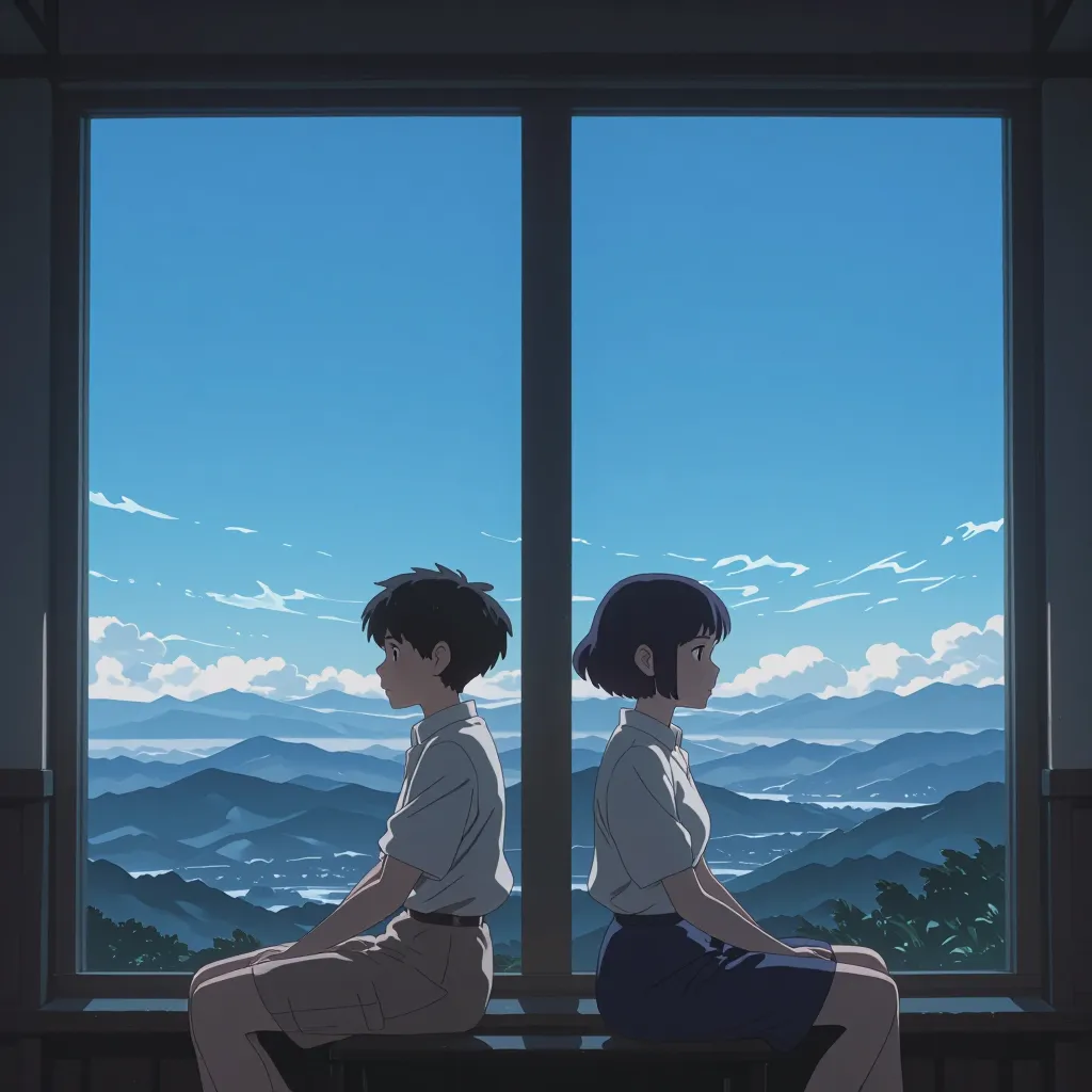 隔てる 연상 이미지