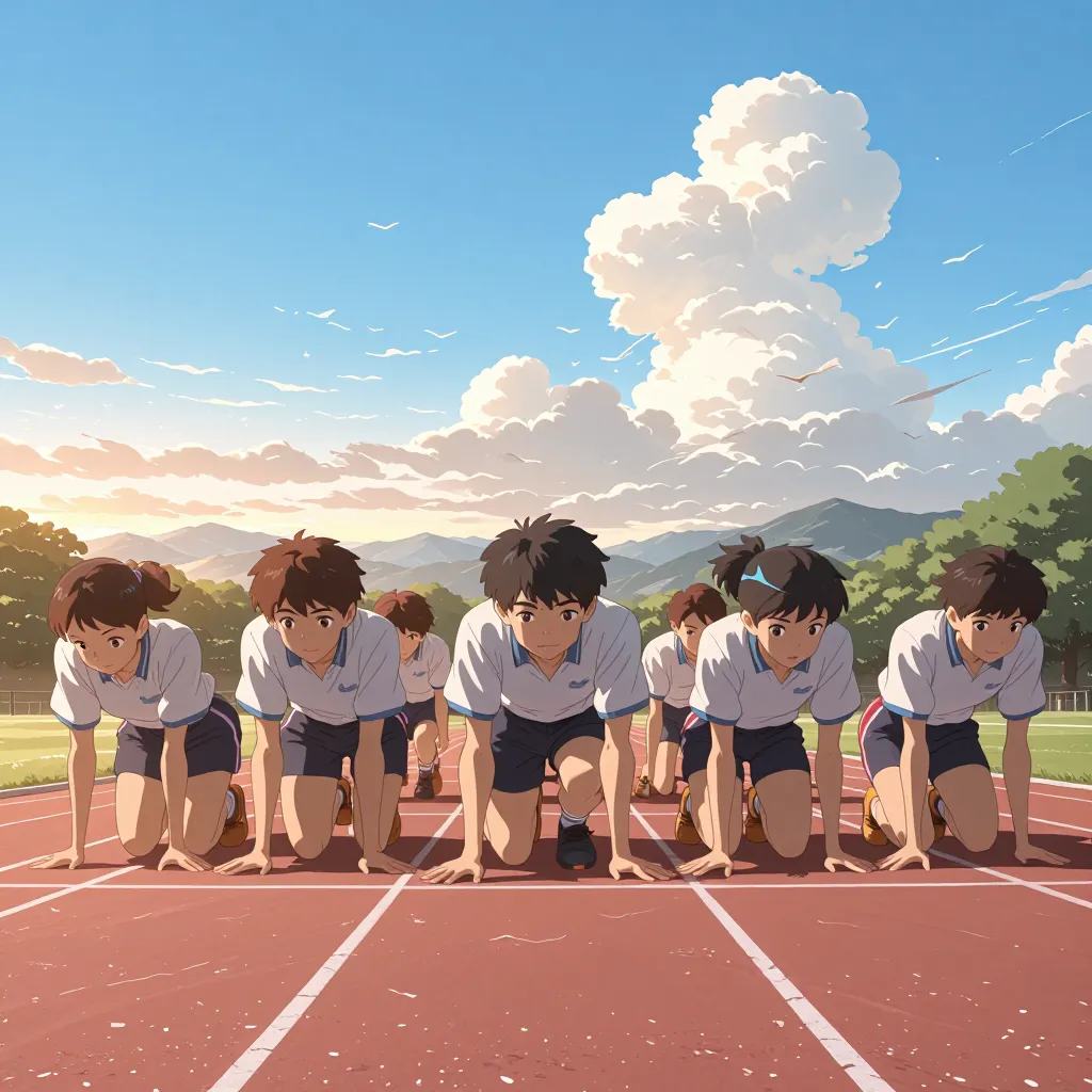 スタート 연상 이미지