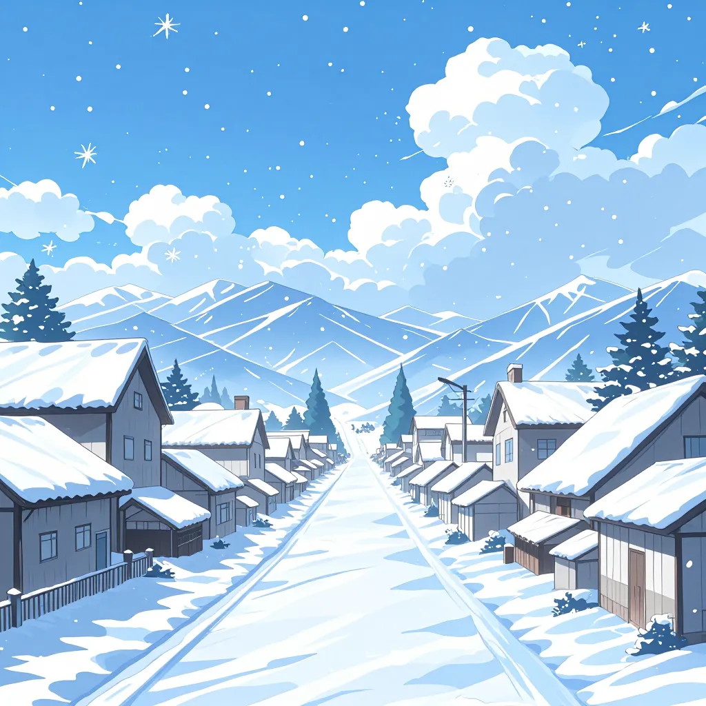 雪 연상 이미지
