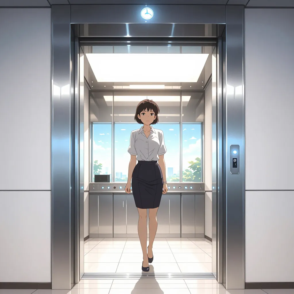エレベーター 연상 이미지