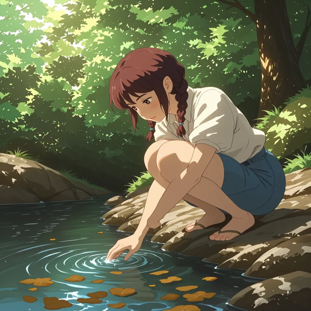 浅い 연상 이미지