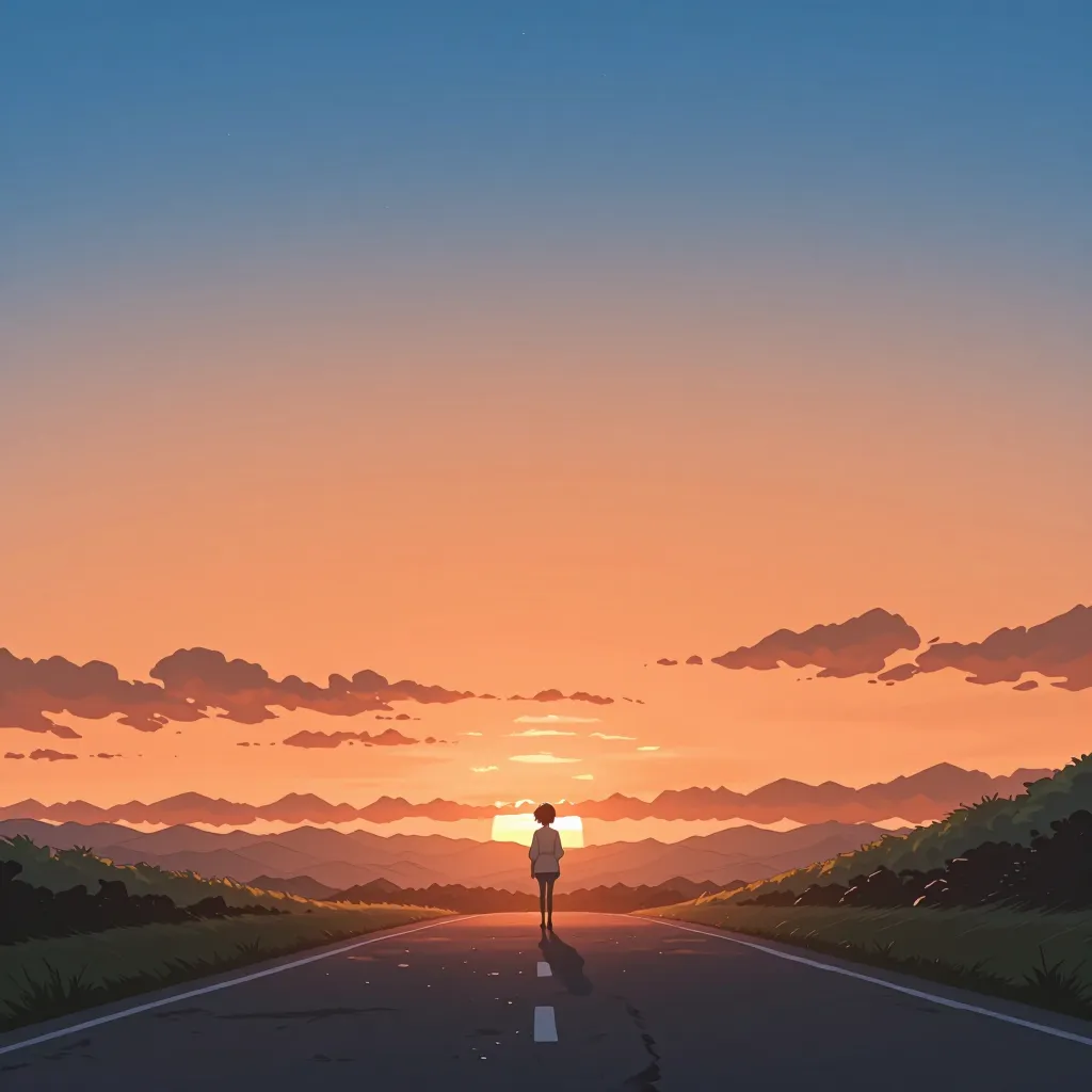遠ざかる 연상 이미지