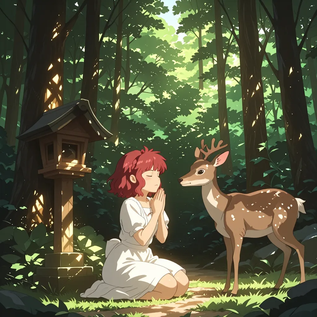 祈る 연상 이미지