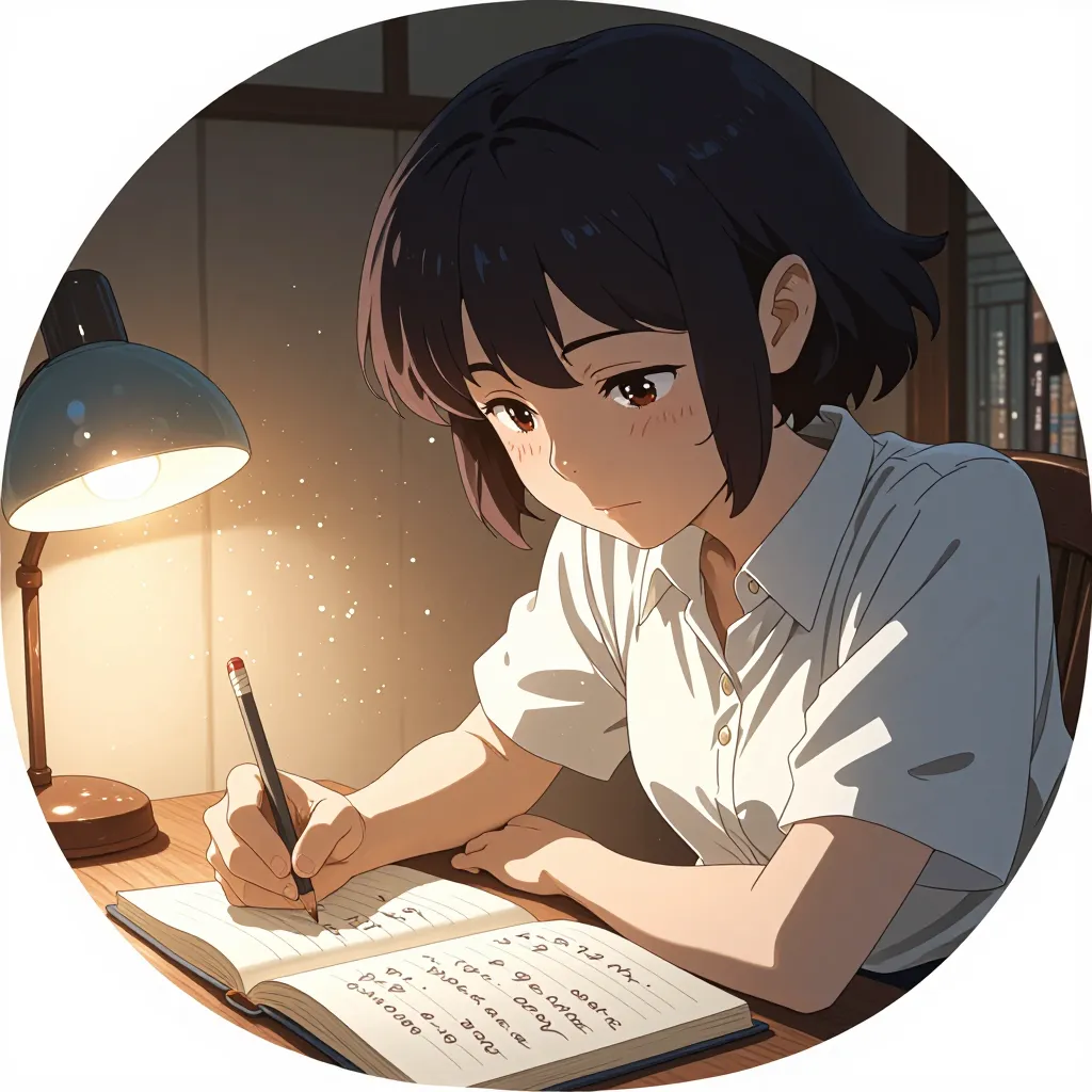 書き取る 연상 이미지