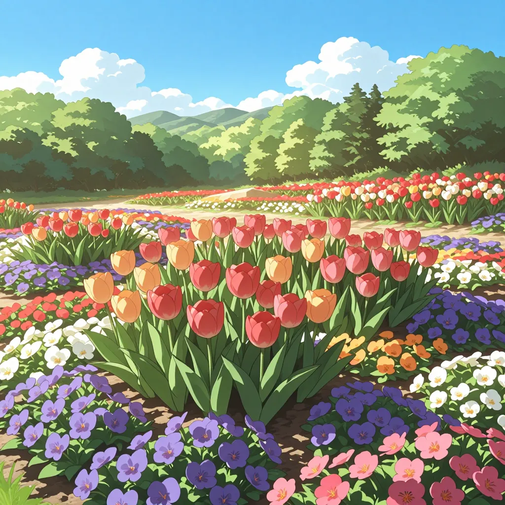 花壇 연상 이미지