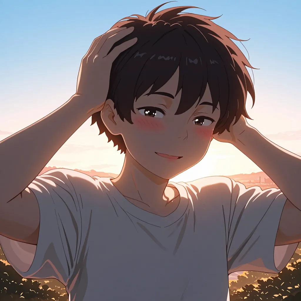 きまりわるい 연상 이미지