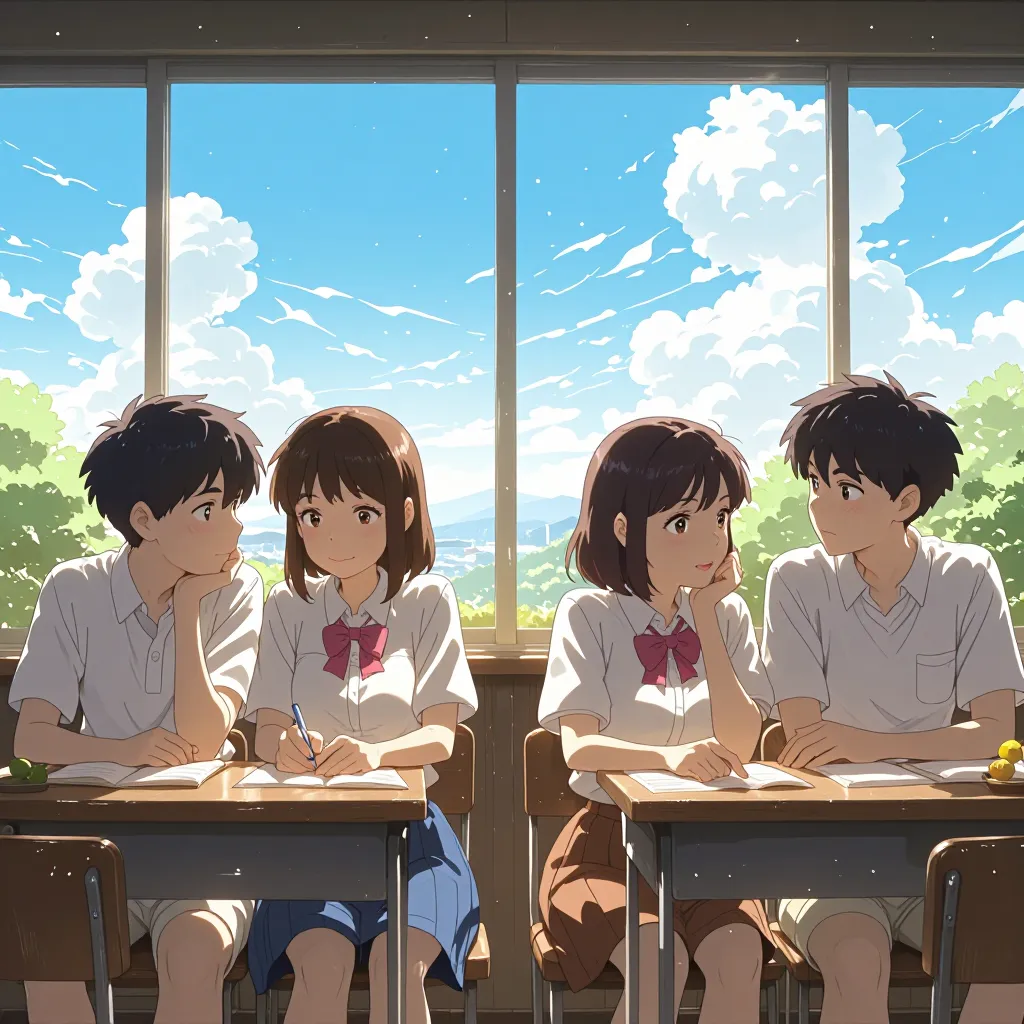 共学 연상 이미지