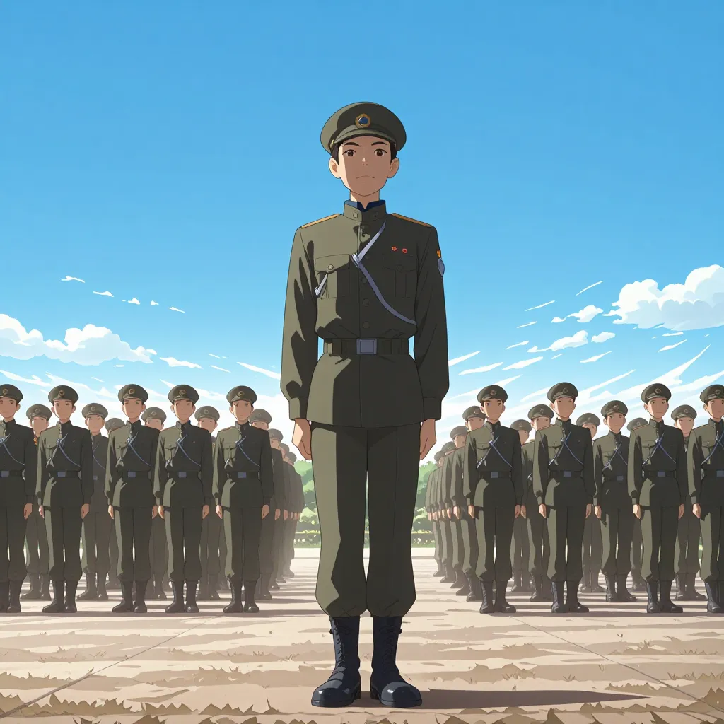 軍服 연상 이미지