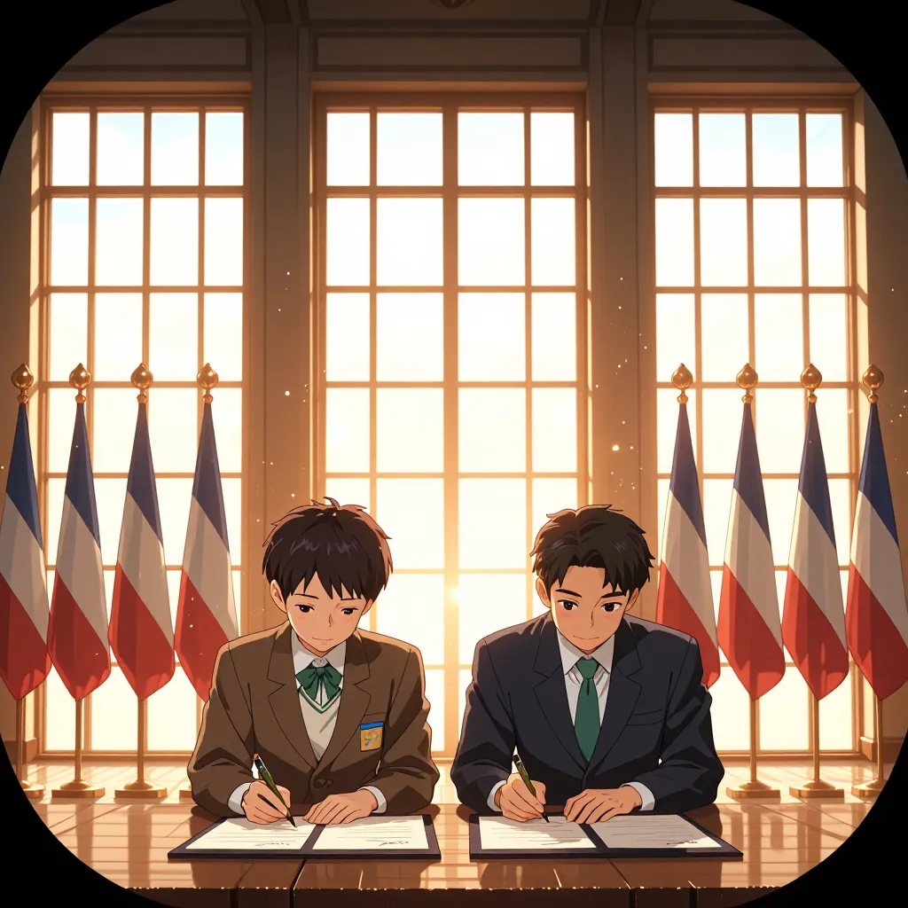条約 연상 이미지
