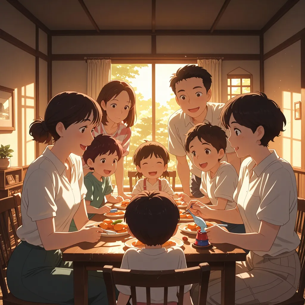 家庭 연상 이미지