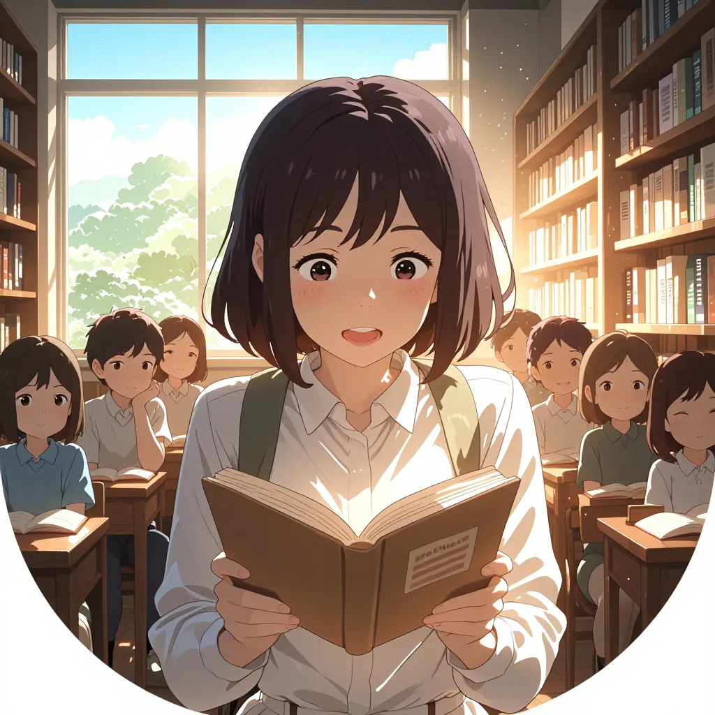 朗読 연상 이미지