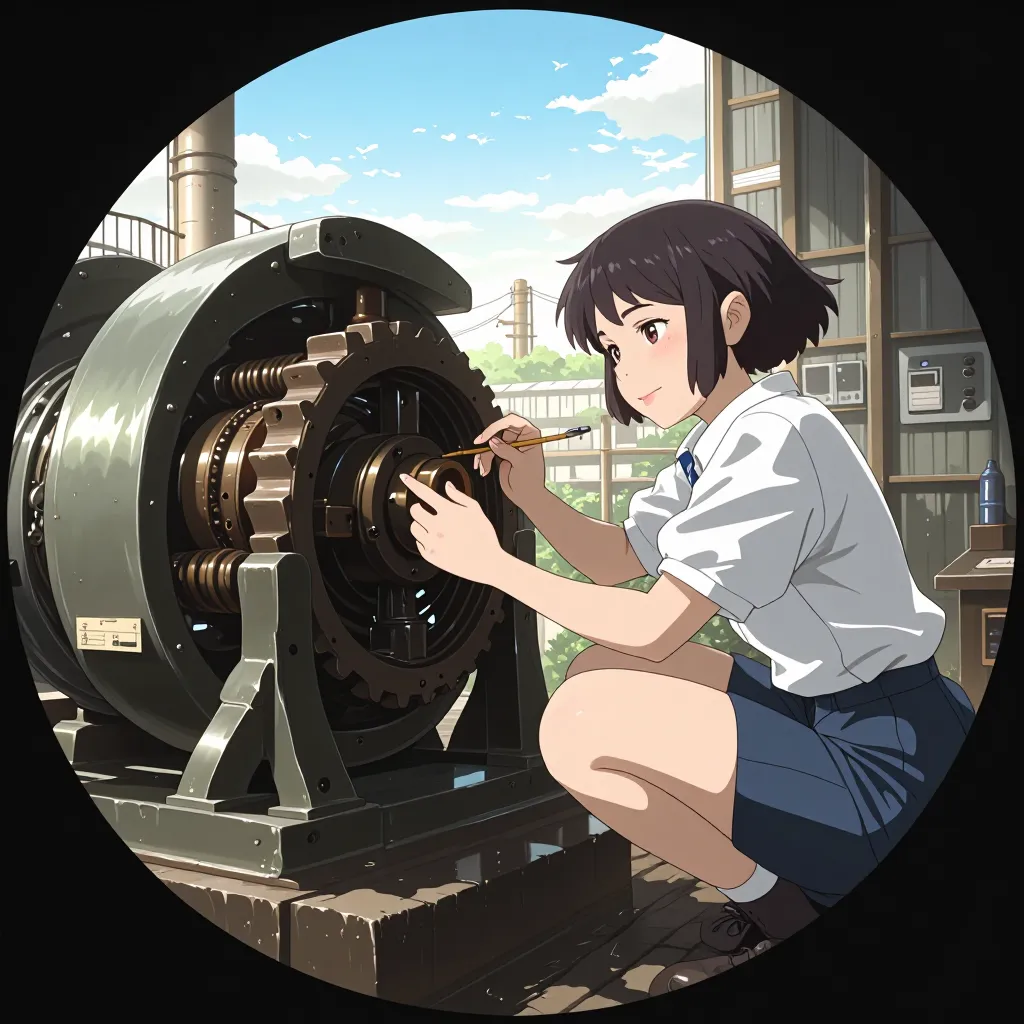 機械 연상 이미지