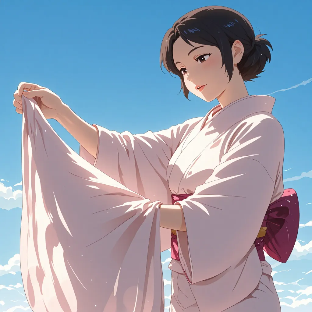 絹 연상 이미지