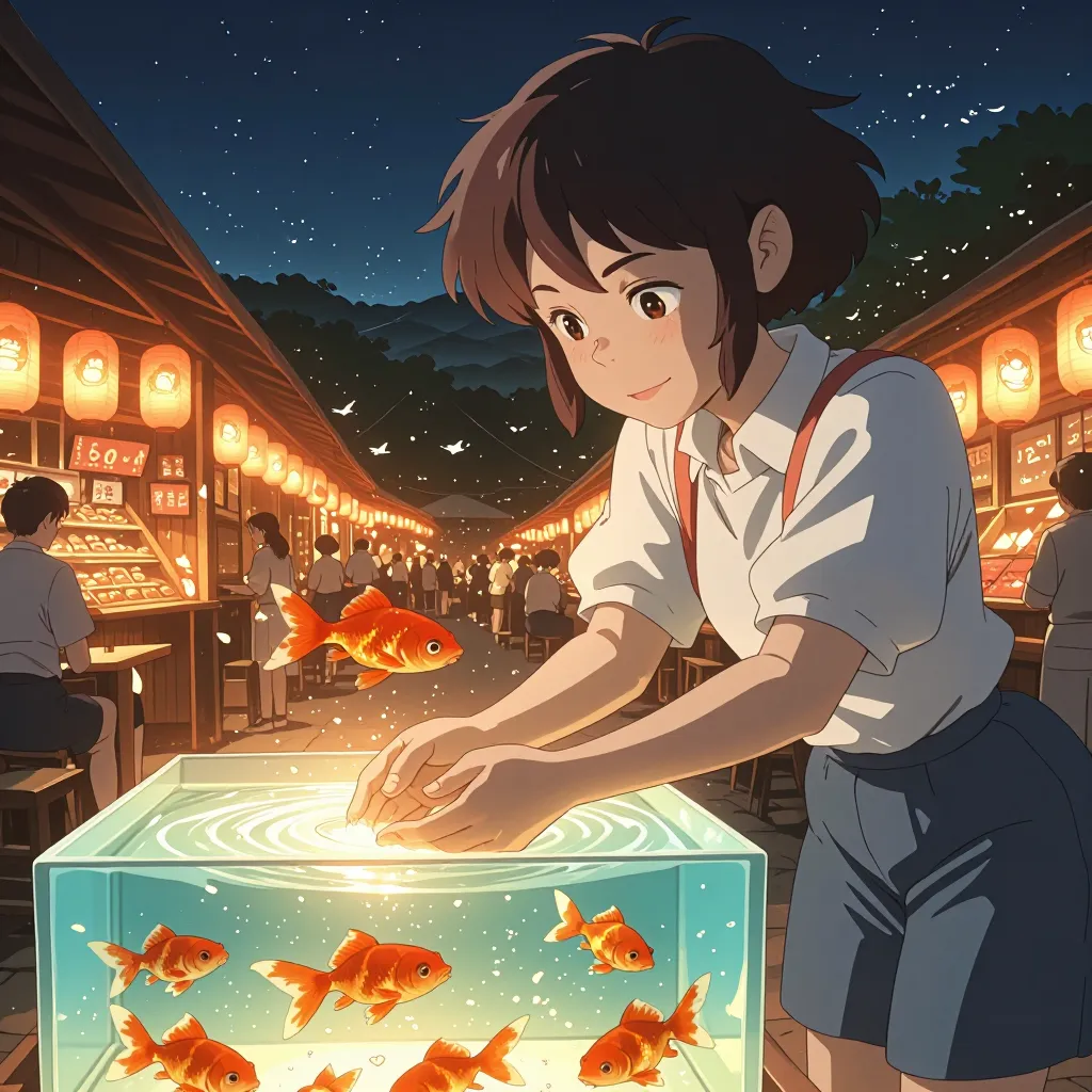 金魚 연상 이미지
