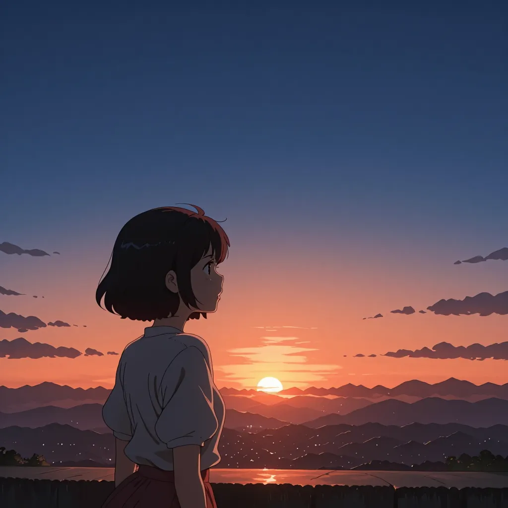 暮れる 연상 이미지