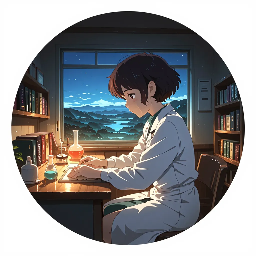 研究室 연상 이미지